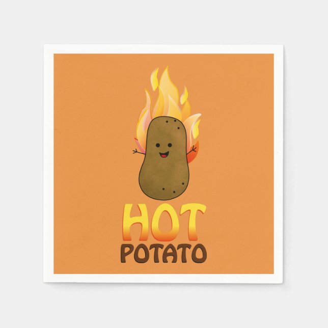 Het Potatis Pappersservett (Framsidan)