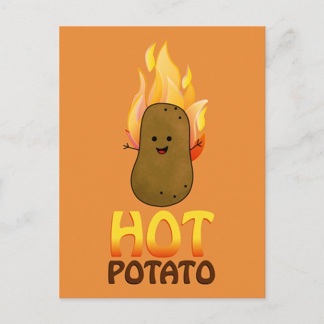 Het Potatis Vykort (Framsida)
