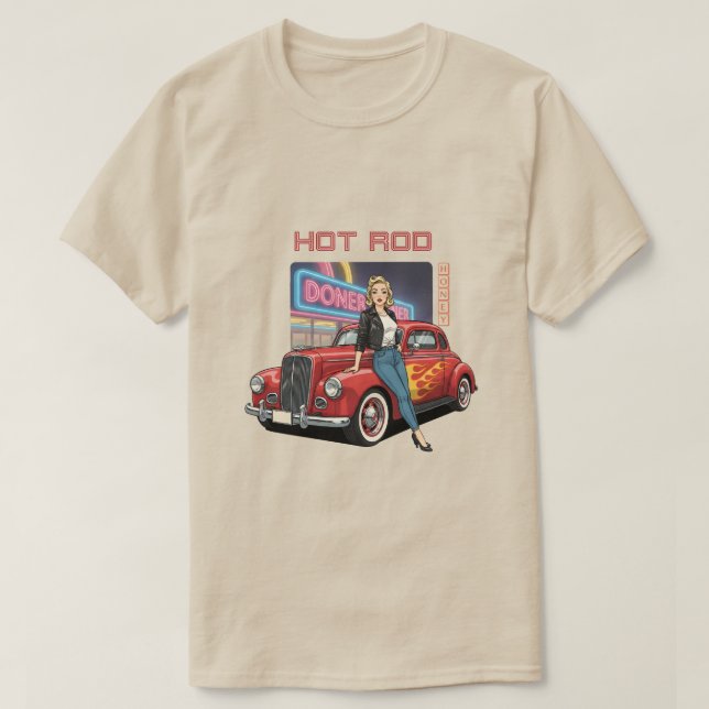 Het Rod Honey T Shirt (Design framsida)