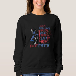 Het sjuksköterska Halloween skolsköterska RN Sjuks T Shirt