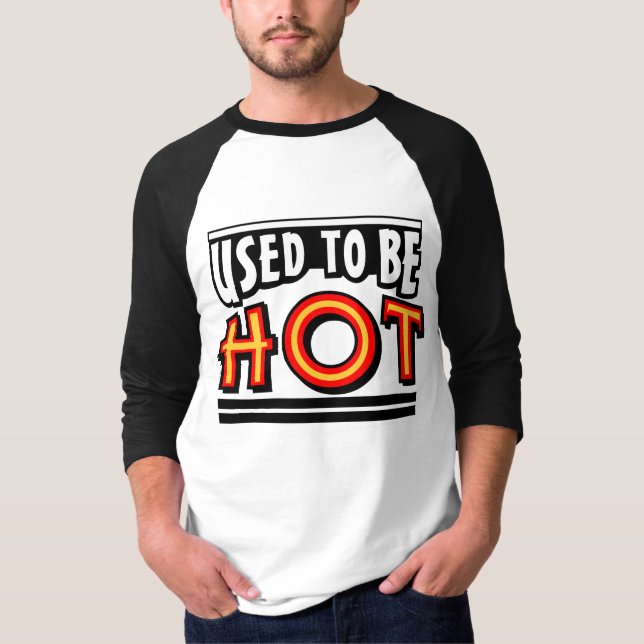 Het varmt herr 3/4-ärmad raglan t-shirt (Framsida)