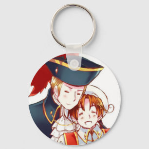 Hetalia heligt romerskt välde & norr italien nyckelring