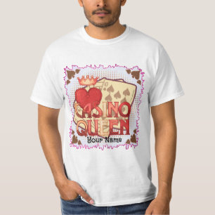 Hetaste Casino Queen T Shirt