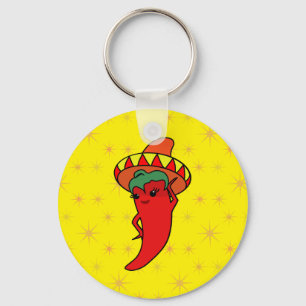 Hetaste Kawaii Pepper Diva Stjärnor Nyckelring