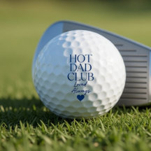 Hetaste Pappaklubbens Golfbollar Älskade Alltid Ro