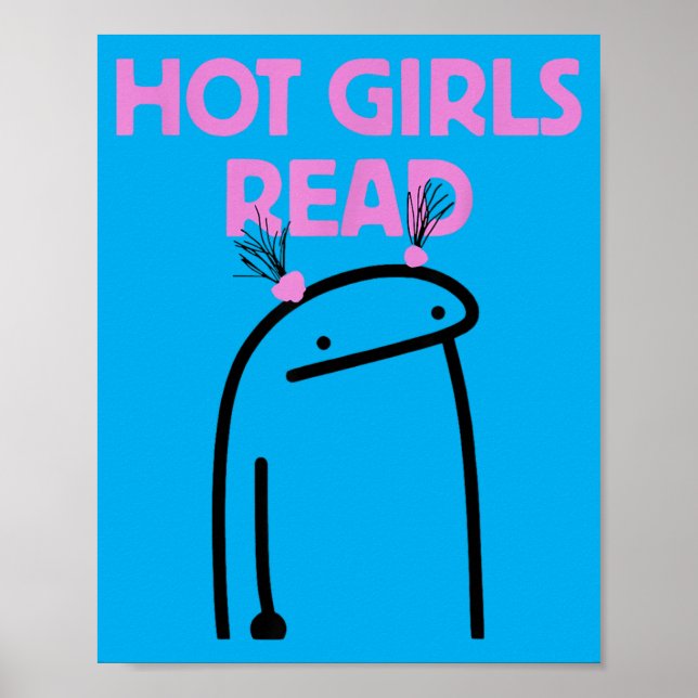 Hetaste tjejer läser poster (Framsidan)