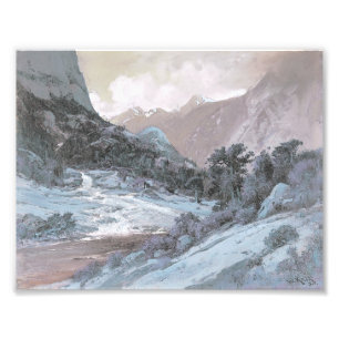 Hetch_Hetchy_Side_Canyon vid William_Keith (modet) Fototryck