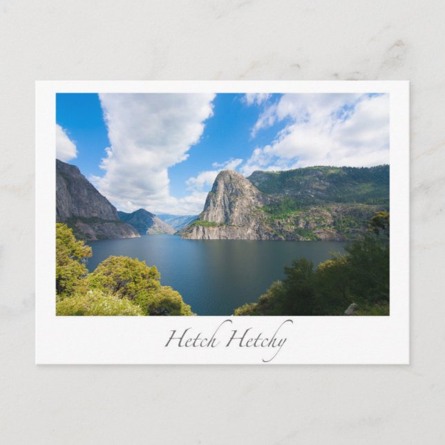 Hetch Hetchy Yosemite vykort (Framsida)