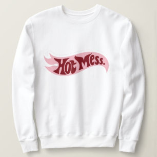 Hetcha Tröja Retro Flamma Grafisk Crewneck