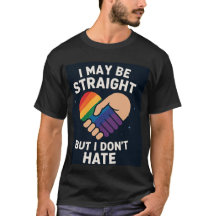 Hetero men inte hatfull Pride allierad tröja