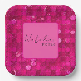 Hetero rosa glitter