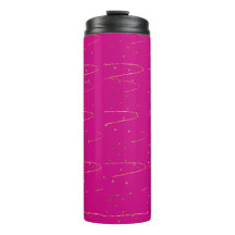 Hetero Rosa Guld Celest Termisk Tumbler