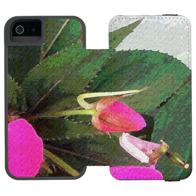 Hetero Rosa Incipio iPhone Wallet Skal (Folio Öppen)