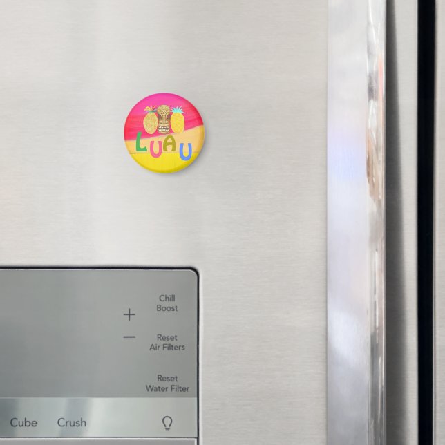 Hetero Rosa Luau Magnet (In Situ (Fridge))
