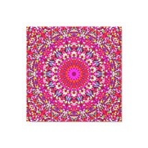 Hetero Rosa Mandala – Premium Insvept Canvas Radia