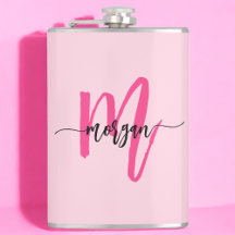 Hetero Rosa Monogram Flickas Sjungmöparty