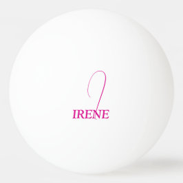 Hetero Rosa Monogram Pingisboll