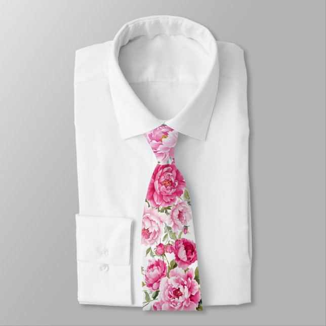Hetero Rosa Peonies Slips (Bunden)