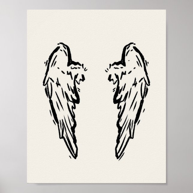 Heterochromia Änglaveposter Poster (Framsidan)