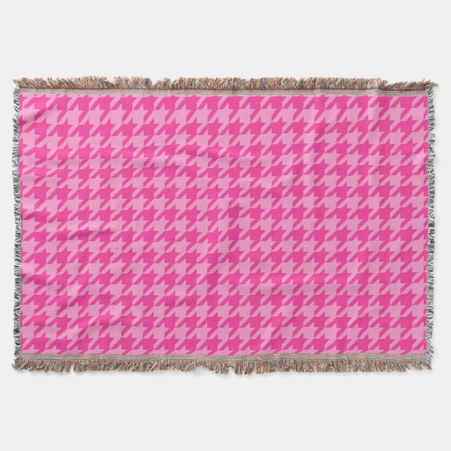 Heterochromia Rosa Rutig Plaid Design Filt (Framsidan)