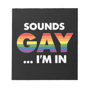 Heterofobiskt Hbtq-firande Anteckningsblock