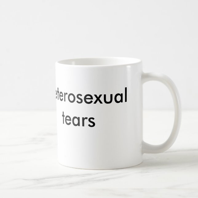 heterosexuell tårar kaffemugg (Höger)