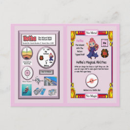Hetha - Helium Trading Card Vykort