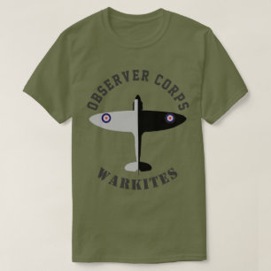 Hetlevrad person för Warkites observatörkår T-shirt