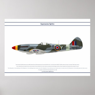 Hetlevrad person GB 28 Sqn 1 Poster