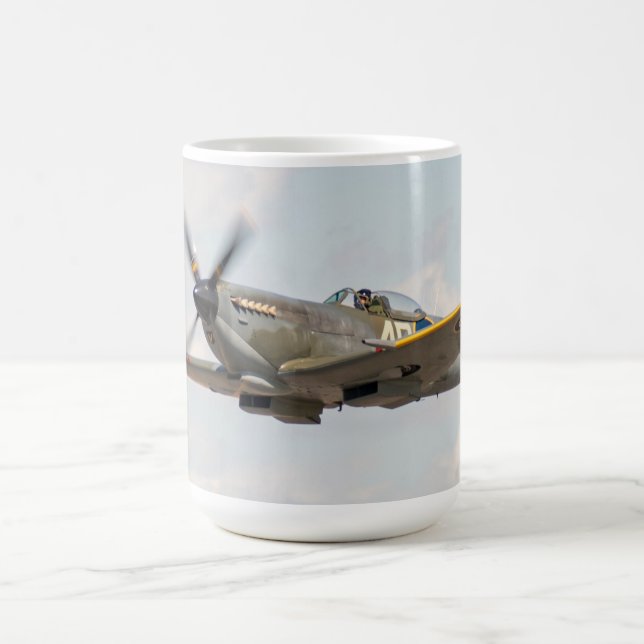 Hetlevrad person kaffemugg (Center)