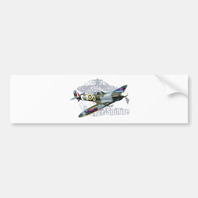 Hetlevrad person Supermarine Bildekal (Framsidan)