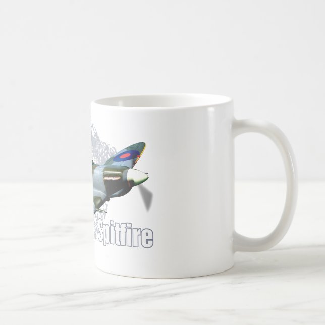 Hetlevrad person Supermarine Kaffemugg (Höger)