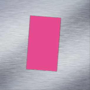 Hetrosa Rosa Bröllop   Djärv Enfärgad Inbjudan Magnetiska Visitkort