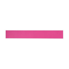 Hetrosa Rosa Bröllop | Djärvt Enfärgat Inbjudnings Etikettband