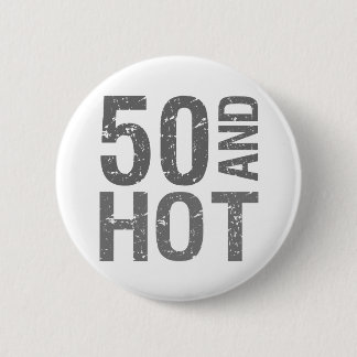Hett 50:e födelsedagen knapp