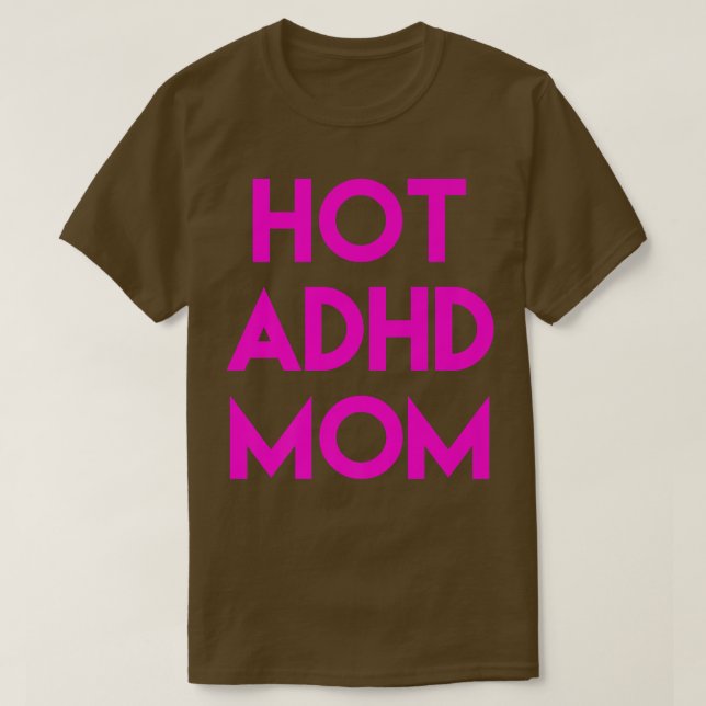 HETT ADHD MAMMA ROLIG TRÖJA (Design framsida)