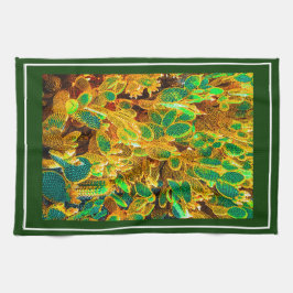 Hett Afrika Desert Cactus Plants Prickly Pear Kökshandduk