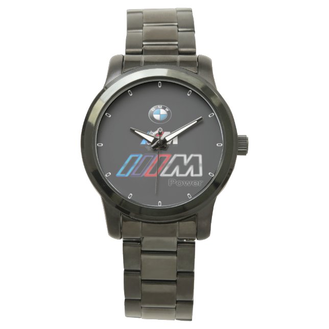 Hett artikel BMW Engine Stainless Steel Quartz Wat Armbandsur (Framsida)