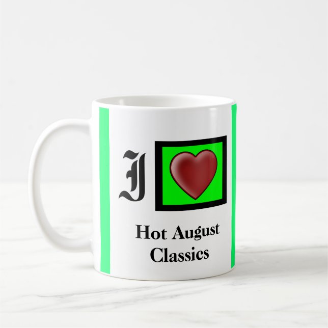 Hett August Classics Kaffemugg (Vänster)