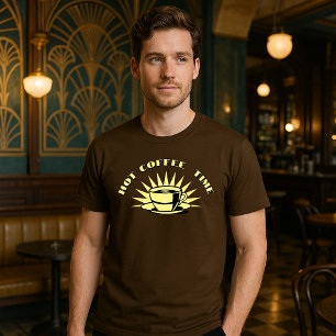 Hett av offerttidsmall för Retro Art Deco- T Shirt