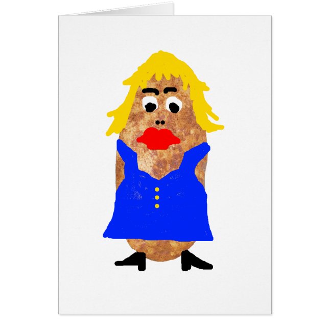 Hett av potatisobjekt OBS kort (Framsidan)