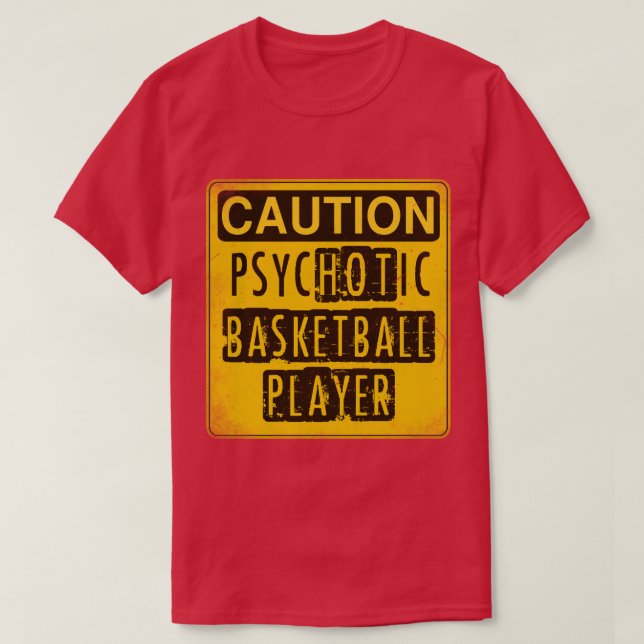 Hett basketspelareGift för henne T Shirt (Design framsida)