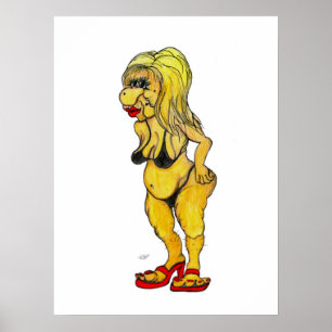 Hett Bikini - Nästa översta modell Poster