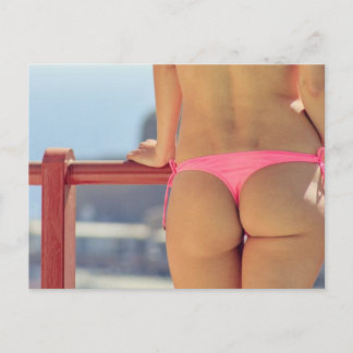 HETT ! Bikiniflicka vykort