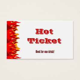 Hett Biljett Red Flames Voucher-mall