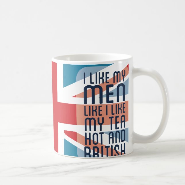Hett & British Manar & Tea Kaffemugg (Höger)