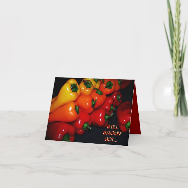 Hett Brthday-kort Kort (Framsida)