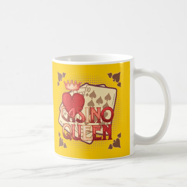 Hett Casino Queen Kaffemugg (Höger)