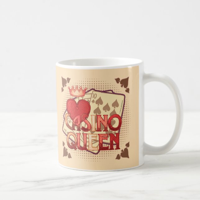 Hett Casino Queen Kaffemugg (Höger)