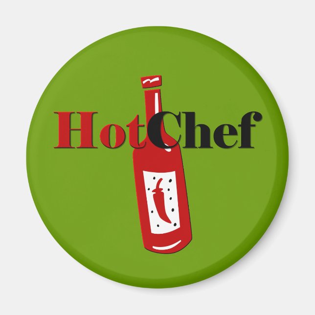 Hett Chef Magnet (Framsidan)